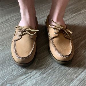 Men’s tan Sperry’s size 9.5M